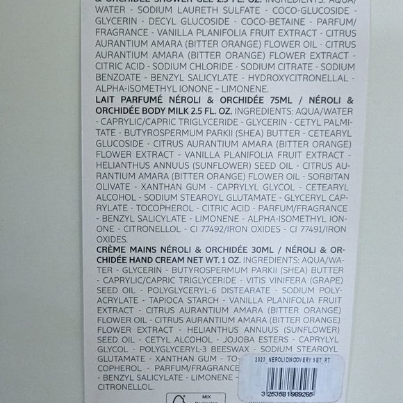 L'Occitane en Provence Neroli & Orchidee Collection Gift Set - Picture 9 of 9